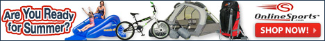 OnlineSports.com gets you ready for Summer!