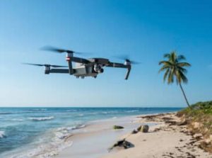 voo de drone rasante maravilhoso