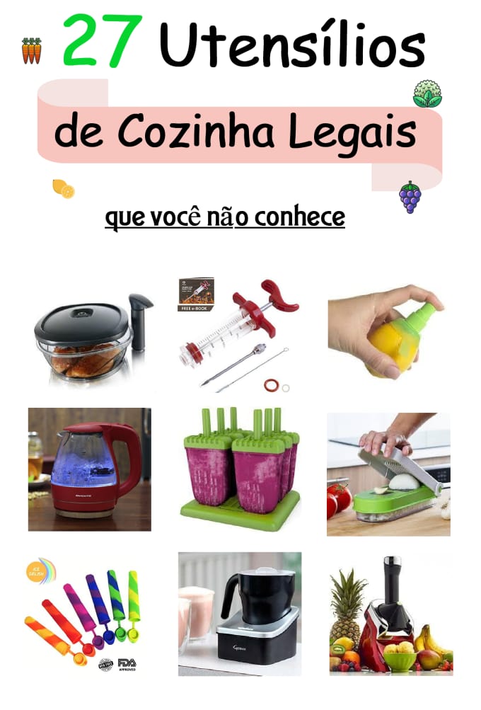 utensilios de cozinha legais