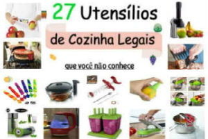 utensílios de cozinha legais